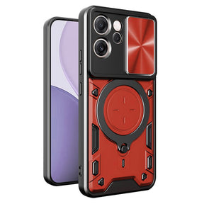 Husa de protectie Techsuit CamGuard Pro compatibil cu Oppo Reno14 F / Reno14 FS 5G, Rosu