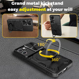 Husa de protectie Techsuit CamGuard Pro compatibil cu Oppo Reno14 F / Reno14 FS 5G, Rosu