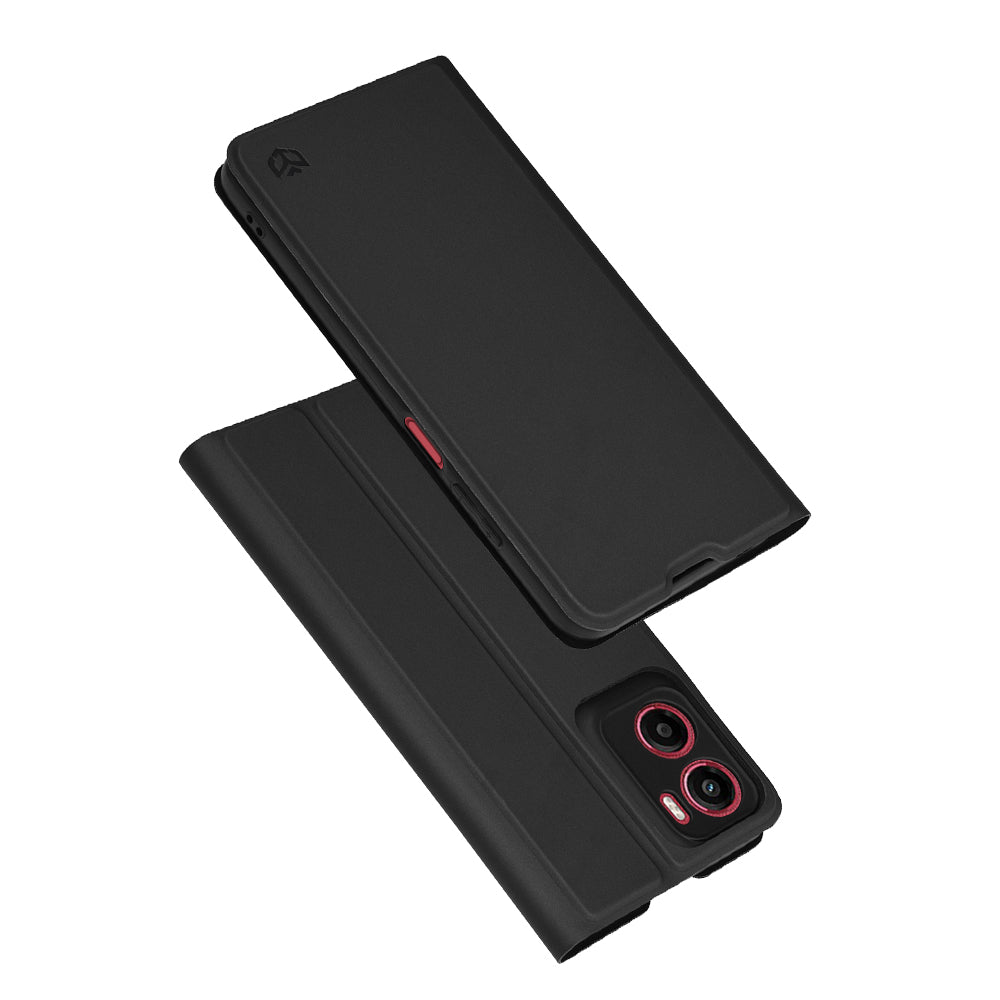 Husa de protectie Techsuit Magskin Book compatibil cu Motorola Moto G05 / E15, Negru