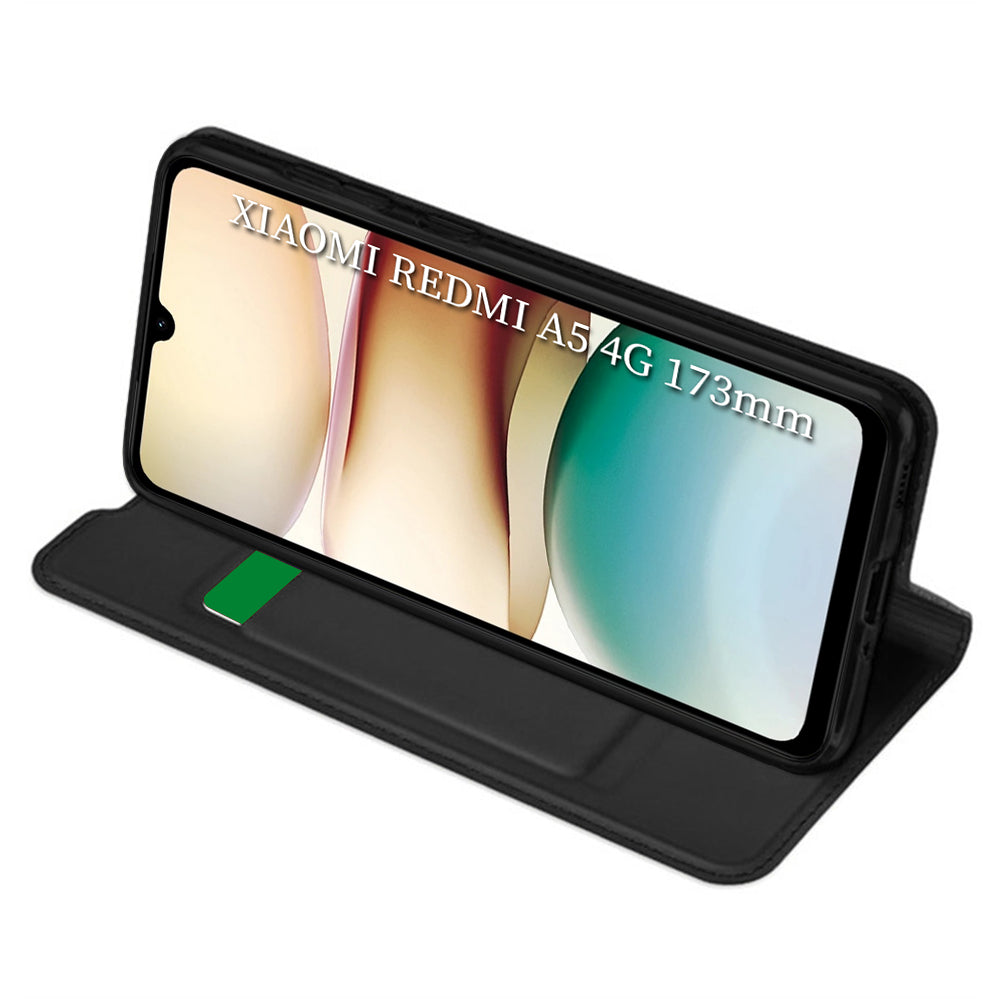 Husa de protectie Techsuit Magskin Book compatibil cu Xiaomi Redmi A5 4G (Standard), Negru