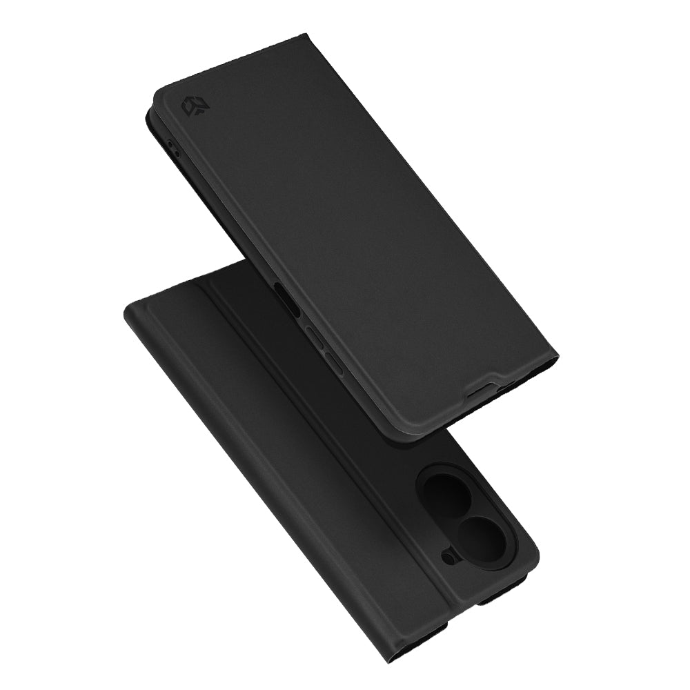 Husa de protectie Techsuit Magskin Book compatibil cu Xiaomi Redmi A5 4G (Standard), Negru