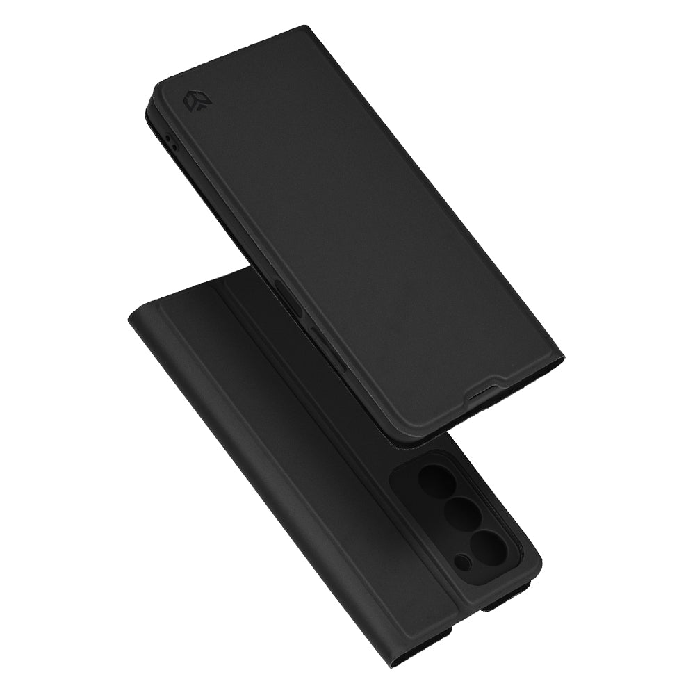 Husa de protectie Techsuit Magskin Book compatibil cu Oppo A5 4G / A5 5G, Negru