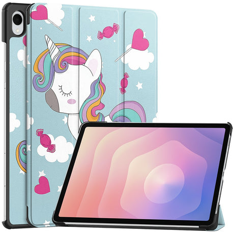 Husa de protectie tableta Techsuit FoldPro compatibil cu Samsung Galaxy Tab S11, Unicorn