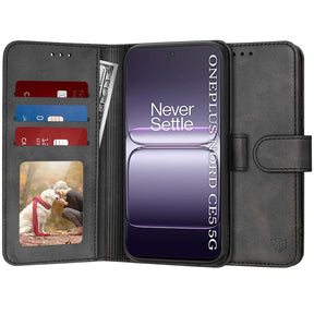Husa de protectie Techsuit Diary Book compatibil cu OnePlus Nord CE5, Negru