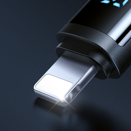 Cablu Mcdodo BAT Series (CA-5000), USB-A to Lightning, Digital Display, 1.2m, Negru
