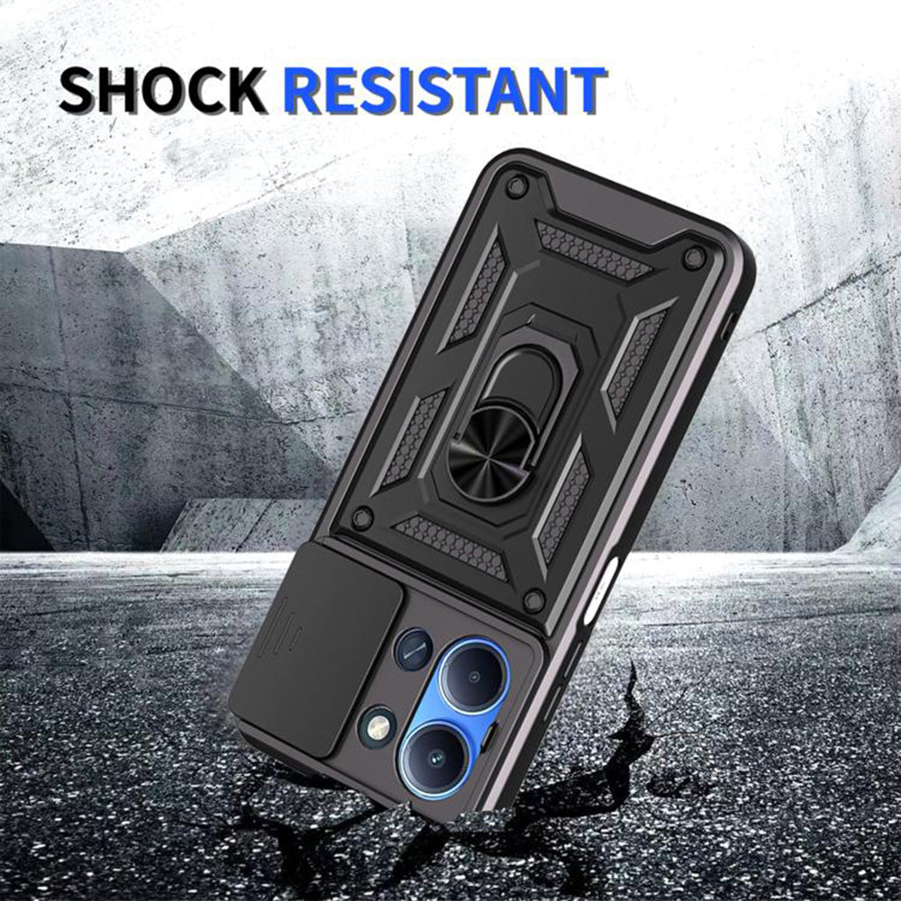 Husa de protectie Techsuit CamShield Series compatibil cu Xiaomi Redmi 15C 4G / Redmi 15C 5G, Negru