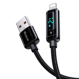 Cablu Mcdodo (CA-9940), USB-A to Lightning, 3A, Digital Display, 1.2m, Negru