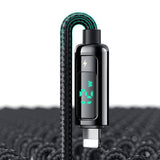 Cablu Mcdodo (CA-9940), USB-A to Lightning, 3A, Digital Display, 1.2m, Negru
