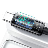 Cablu Mcdodo (CA-8690), USB-A to USB-C, 6A, Digital Display, 1.2m, Negru