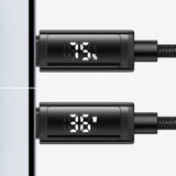 Cablu Mcdodo (CA-7970), USB-A to Lightning, Dual LED Display, 3A, 1.2m, Negru