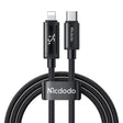 Cablu Mcdodo (CA-7990), USB-C to Lightning, Dual LED Display, 36W, Fast Charging, 1.2m, Negru