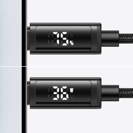 Cablu Mcdodo (CA-7990), USB-C to Lightning, Dual LED Display, 36W, Fast Charging, 1.2m, Negru