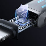 Cablu Mcdodo (CA-5250), USB-A to Lightning, LED Display, 1.2m, Negru