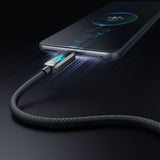 Cablu Mcdodo (CA-2350), USB-C to USB-A, 6A, LED Display, 1.2m, Negru