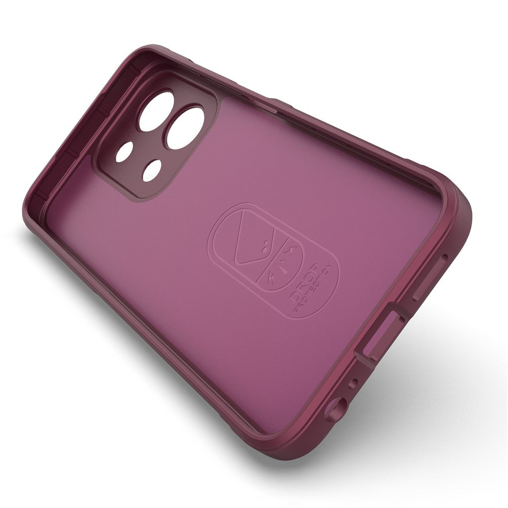 Husa de protectie Techsuit Magic Shield compatibil cu Xiaomi Redmi 15C 4G / Redmi 15C 5G, Bordo