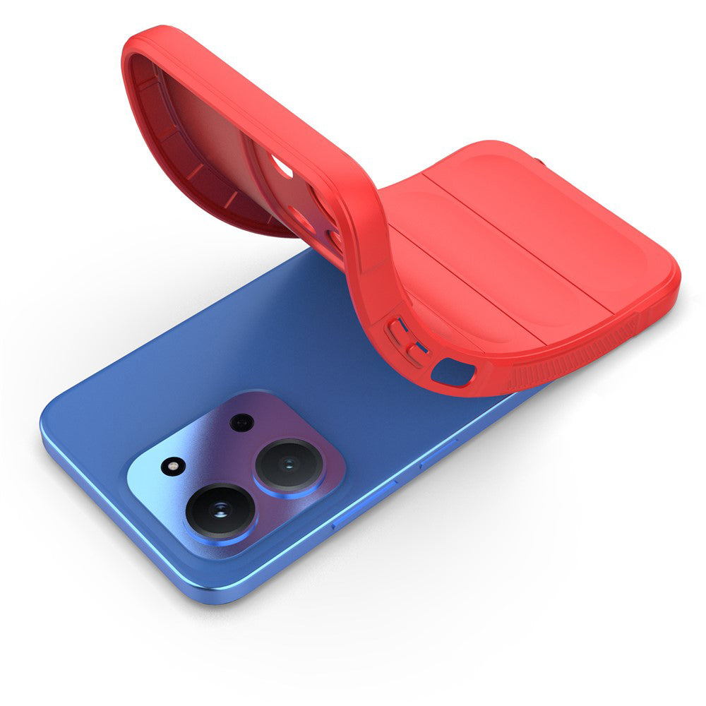 Husa de protectie Techsuit Magic Shield compatibil cu Xiaomi Redmi 15C 4G / Redmi 15C 5G, Rosu