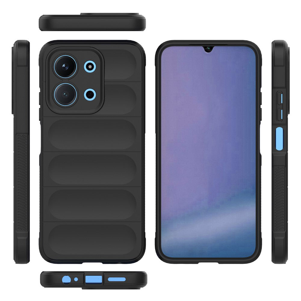 Husa de protectie Techsuit Magic Shield compatibil cu Xiaomi Redmi 15C 4G / Redmi 15C 5G, Negru