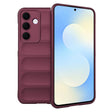 Husa de protectie Techsuit Magic Shield compatibil cu Samsung Galaxy S25 FE, Bordo