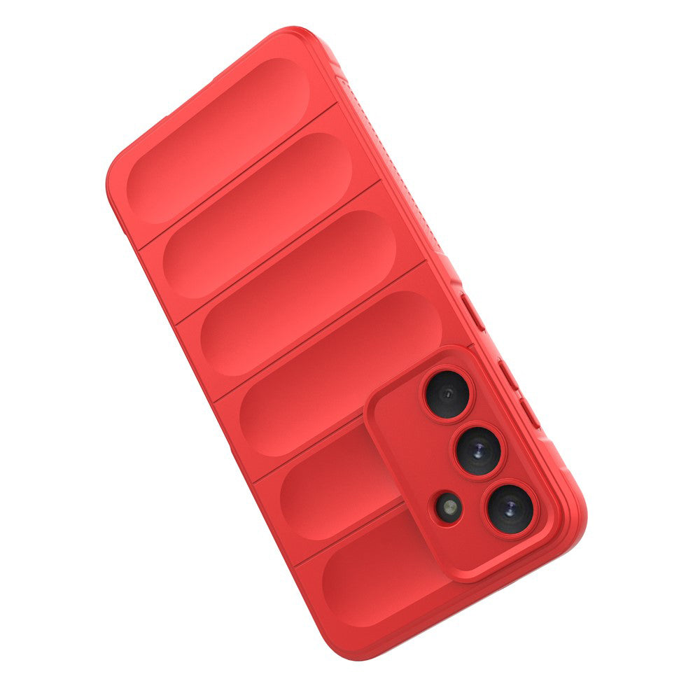 Husa de protectie Techsuit Magic Shield compatibil cu Samsung Galaxy S25 FE, Rosu