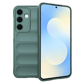 Husa de protectie Techsuit Magic Shield compatibil cu Samsung Galaxy S25 FE, Verde