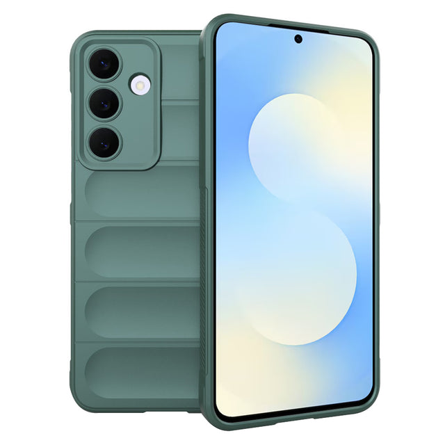 Husa de protectie Techsuit Magic Shield compatibil cu Samsung Galaxy S25 FE, Verde