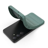 Husa de protectie Techsuit Magic Shield compatibil cu Samsung Galaxy S25 FE, Verde