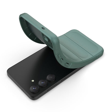 Husa de protectie Techsuit Magic Shield compatibil cu Samsung Galaxy S25 FE, Verde