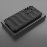 Husa de protectie Techsuit Magic Shield compatibil cu Samsung Galaxy S25 FE, Negru