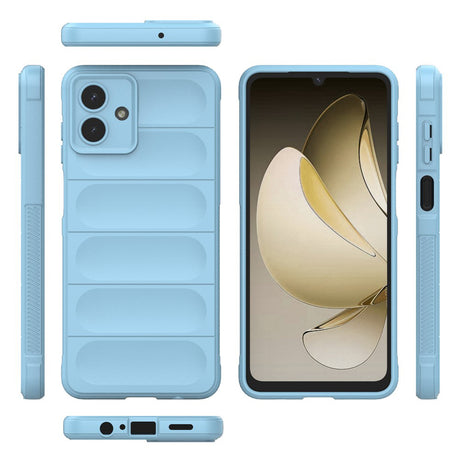 Husa de protectie Techsuit Magic Shield compatibil cu Samsung Galaxy A07 4G, Bleu