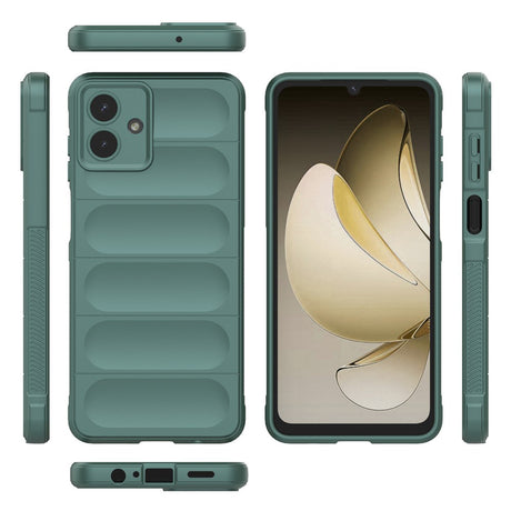 Husa de protectie Techsuit Magic Shield compatibil cu Samsung Galaxy A07 4G, Verde
