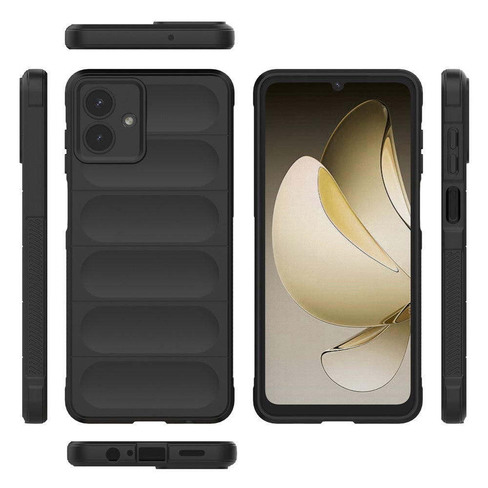 Husa de protectie Techsuit Magic Shield compatibil cu Samsung Galaxy A07 4G, Negru
