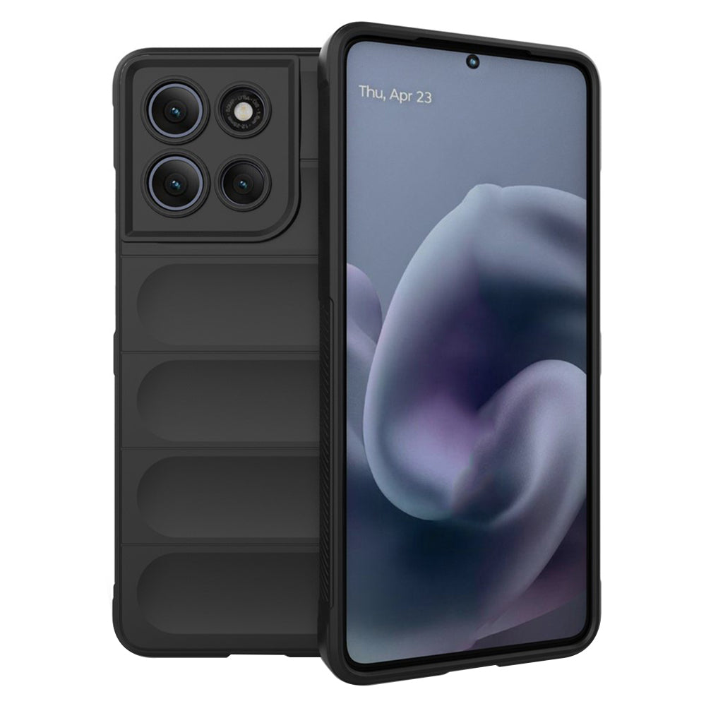 Husa de protectie Techsuit Magic Shield compatibil cu Motorola Moto G86 Power, Negru