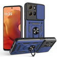 Husa de protectie Techsuit CamShield Series compatibil cu Motorola Moto G15 / G15 Power / G17 / G17 Power, Albastru
