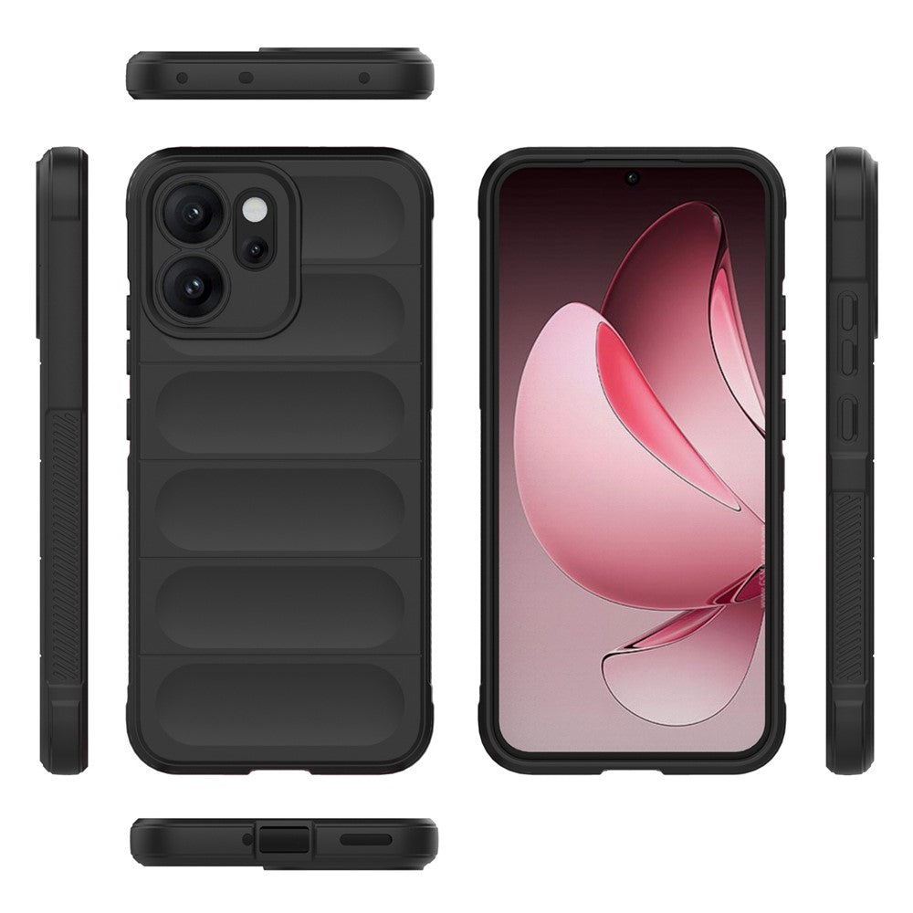 Husa de protectie Techsuit Magic Shield compatibil cu Oppo Reno14 F / Reno14 FS 5G, Negru