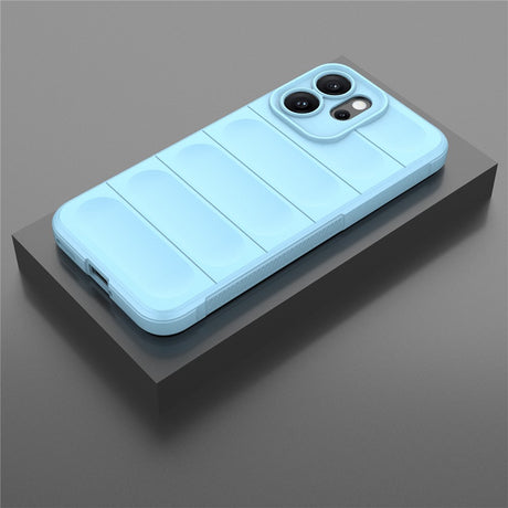Husa de protectie Techsuit Magic Shield compatibil cu Oppo Reno14 F / Reno14 FS 5G, Bleu