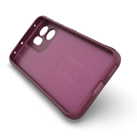 Husa de protectie Techsuit Magic Shield compatibil cu Oppo Reno14 F / Reno14 FS 5G, Bordo