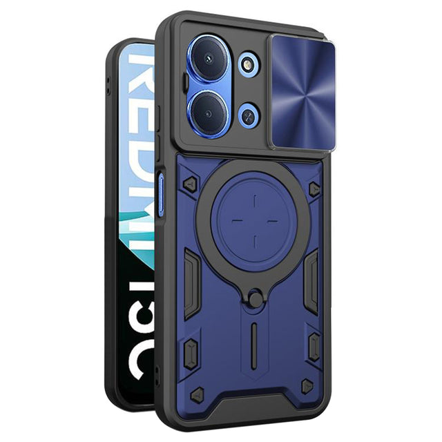 Husa de protectie Techsuit CamGuard Pro compatibil cu Xiaomi Redmi 15C 4G / Redmi 15C 5G, Albastru