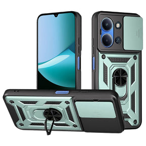 Husa de protectie Techsuit CamShield Series compatibil cu Xiaomi Redmi 15C 4G / Redmi 15C 5G, Verde