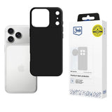 Husa de protectie 3mk Matt Pro compatibil cu iPhone 17 Pro Max, Negru