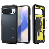 Husa de protectie Spigen Tough Armor MagSafe (ACS09729) compatibil cu Google Pixel 10 Pro XL, Metal Slate