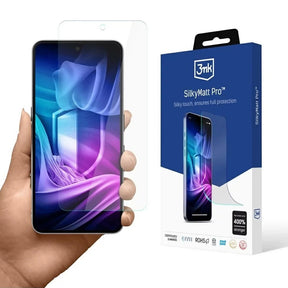 Folie de protectie 3mk Silky Matt Pro compatibil cu Nothing Phone (3a) / (3a) Pro, Transparent