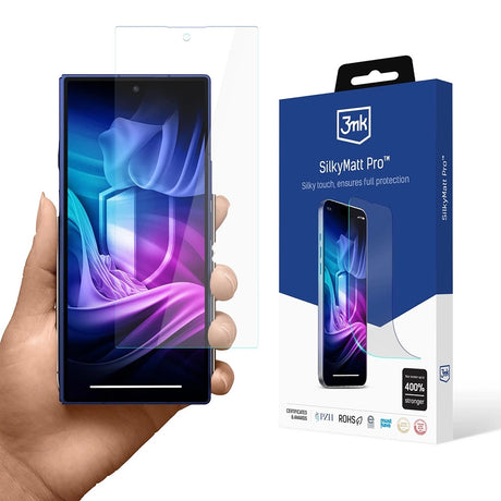 Folie de protectie 3mk Silky Matt Pro compatibil cu Samsung Galaxy Z Fold7, Transparent