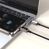 Cablu Mcdodo (CA-6680), with Breathing Light LED Display, USB-C to USB-C, Auto Power Off, 100W, 1.2m, Negru