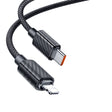 Cablu Mcdodo (CA-3660), Type-C to Lightning, Transparent Design, 36W, 1.2m, Negru