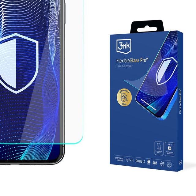Folie de protectie 3mk FlexibleGlass Pro compatibil cu Samsung Galaxy S24, Transparent