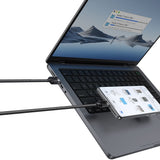 Cablu Mcdodo Self-Winding Series (CA-5650), USB-A to USB-C, 6A, 1.2m, Negru