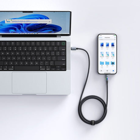 Cablu Mcdodo (CA-8200), with 7 Colorful Lights, USB-C to USB-C, 100W, 5A, 1.2m, Negru