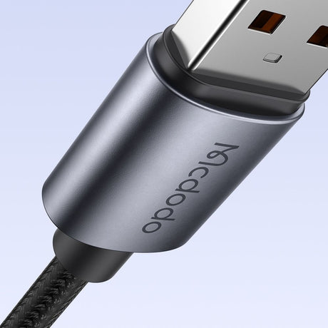 Cablu Mcdodo (CA-5180), with Breathing Light, USB-A to USB-C, 100W, 6A, 1.2m, Negru