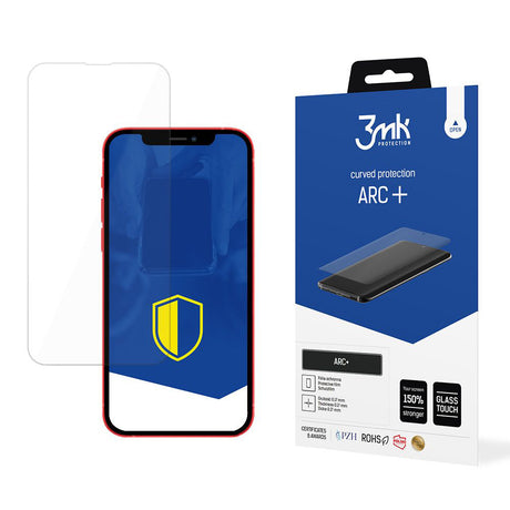 Folie de protectie 3mk ARC+ Protective Film compatibil cu iPhone 13, Transparent