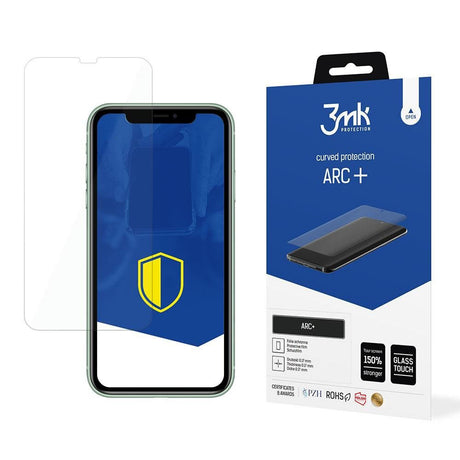 Folie de protectie 3mk ARC+ Protective Film compatibil cu iPhone 11, Transparent